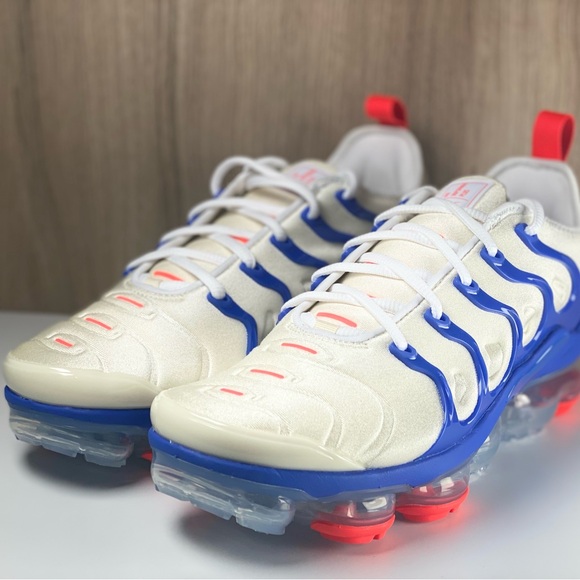 Nike Air Vapormax Plus Coconut Milk Blue Sneakers DM8317-100 Men’s Size 9 - Picture 3 of 11